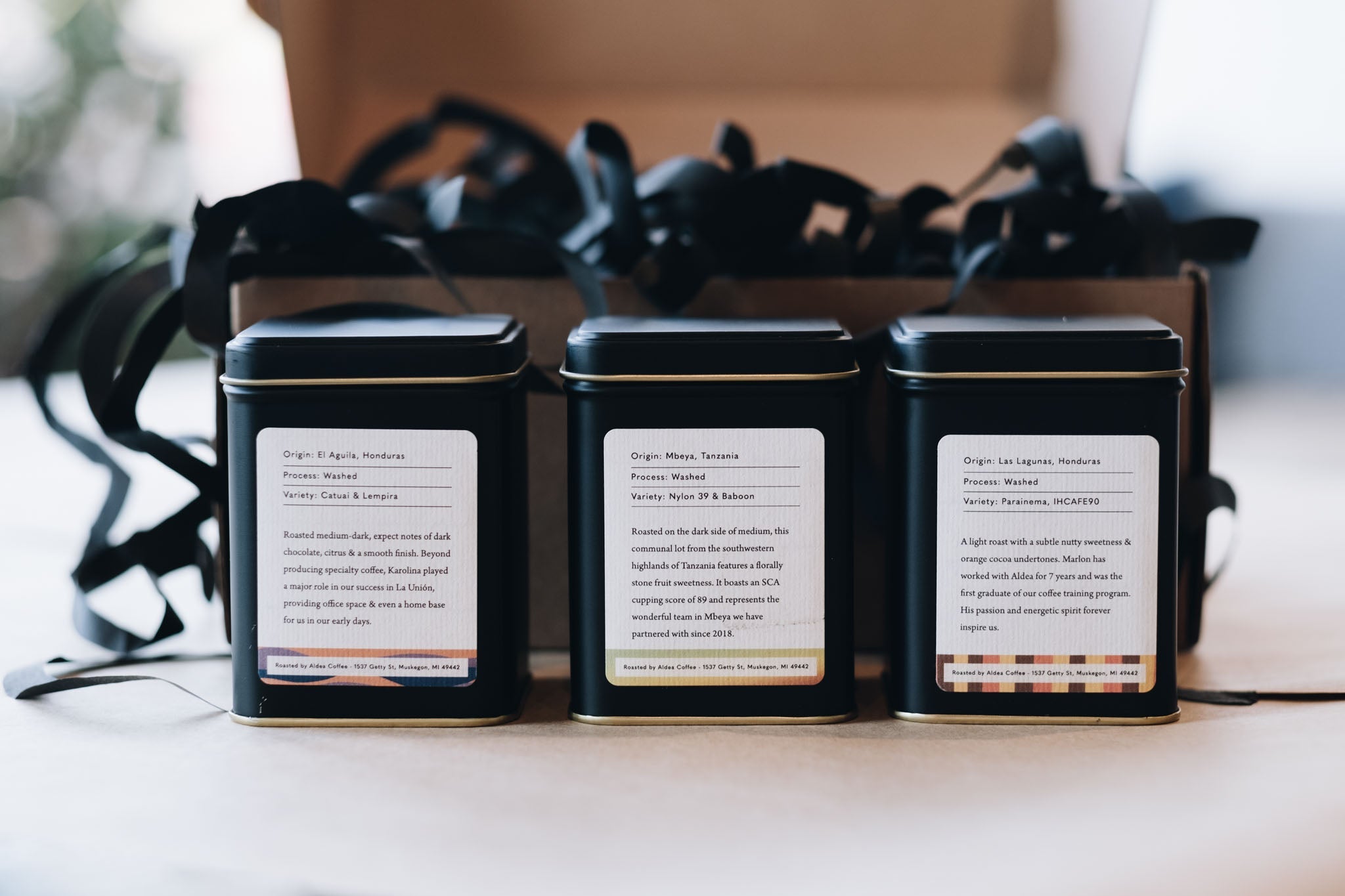 Coffee Sampler Set - Aldea Coffee