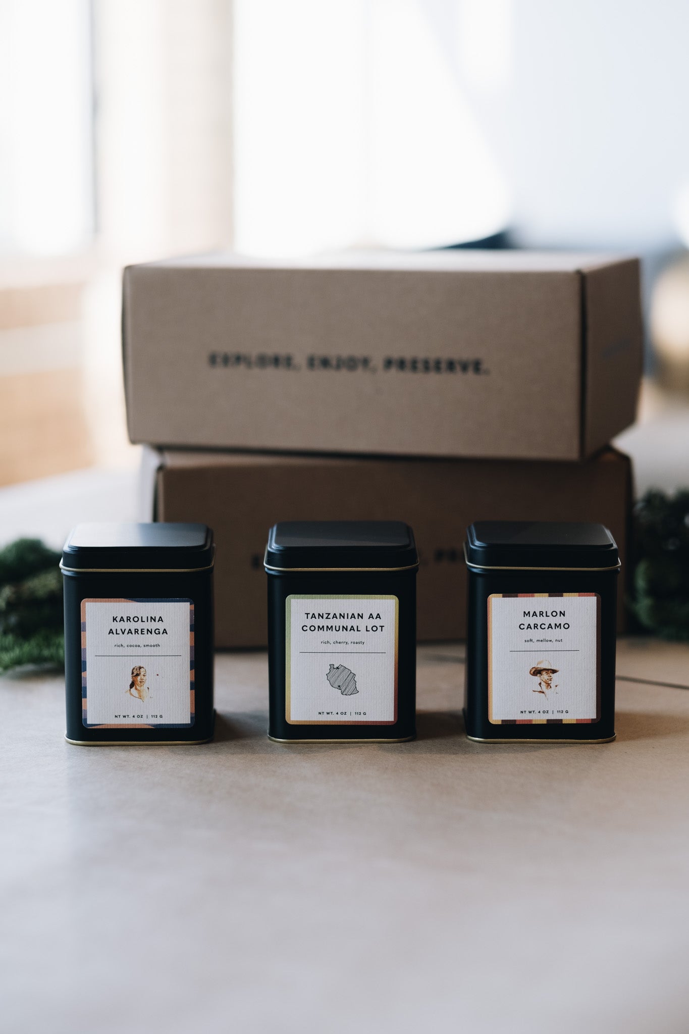 Coffee Sampler Set - Aldea Coffee