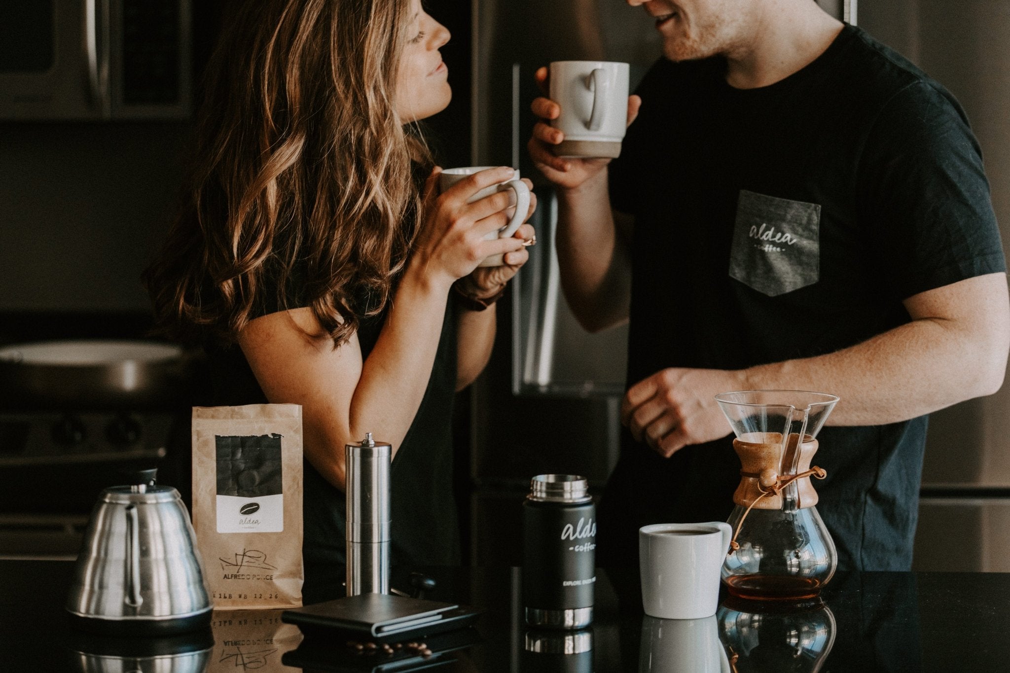 Josh Rexford photo shoot features Aldea Coffee - Aldea Coffee