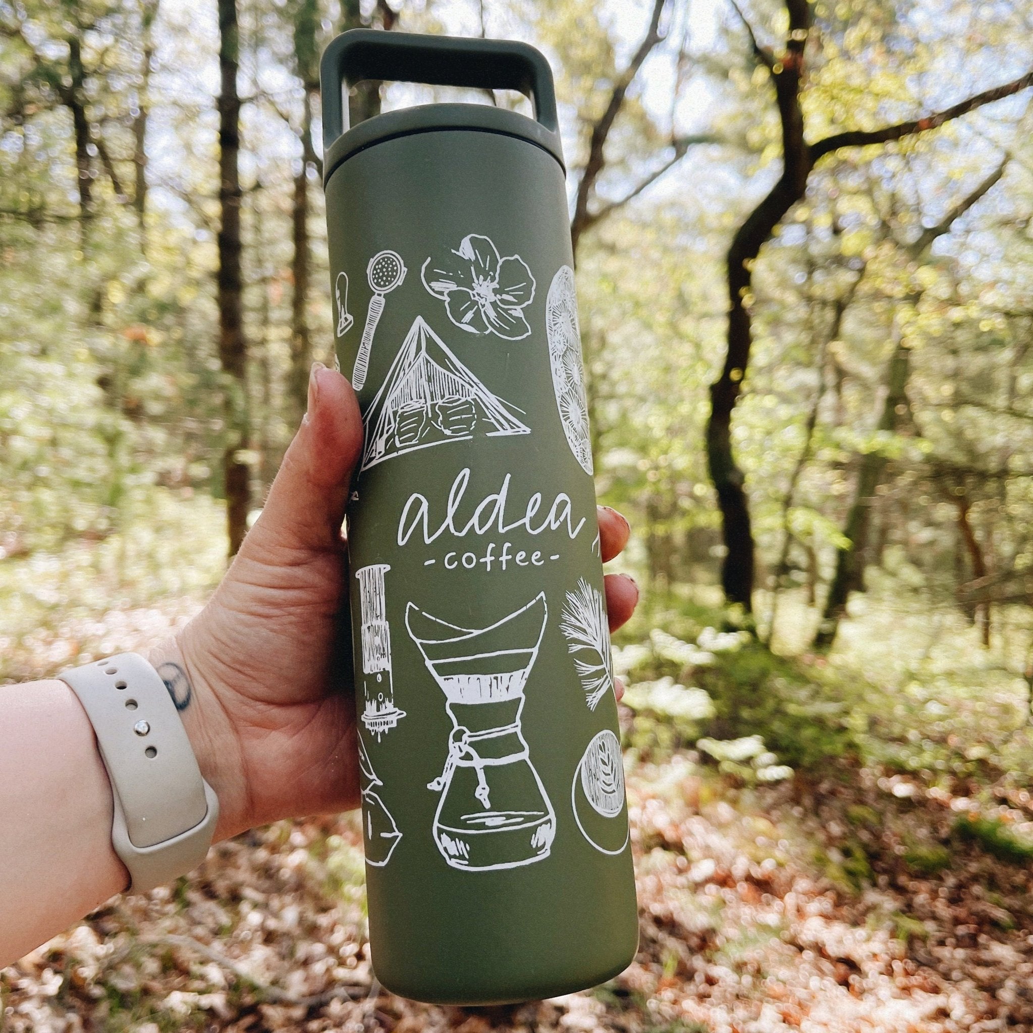 "Explore Enjoy Preserve" Miir Insulated Bottle - Aldea Coffee