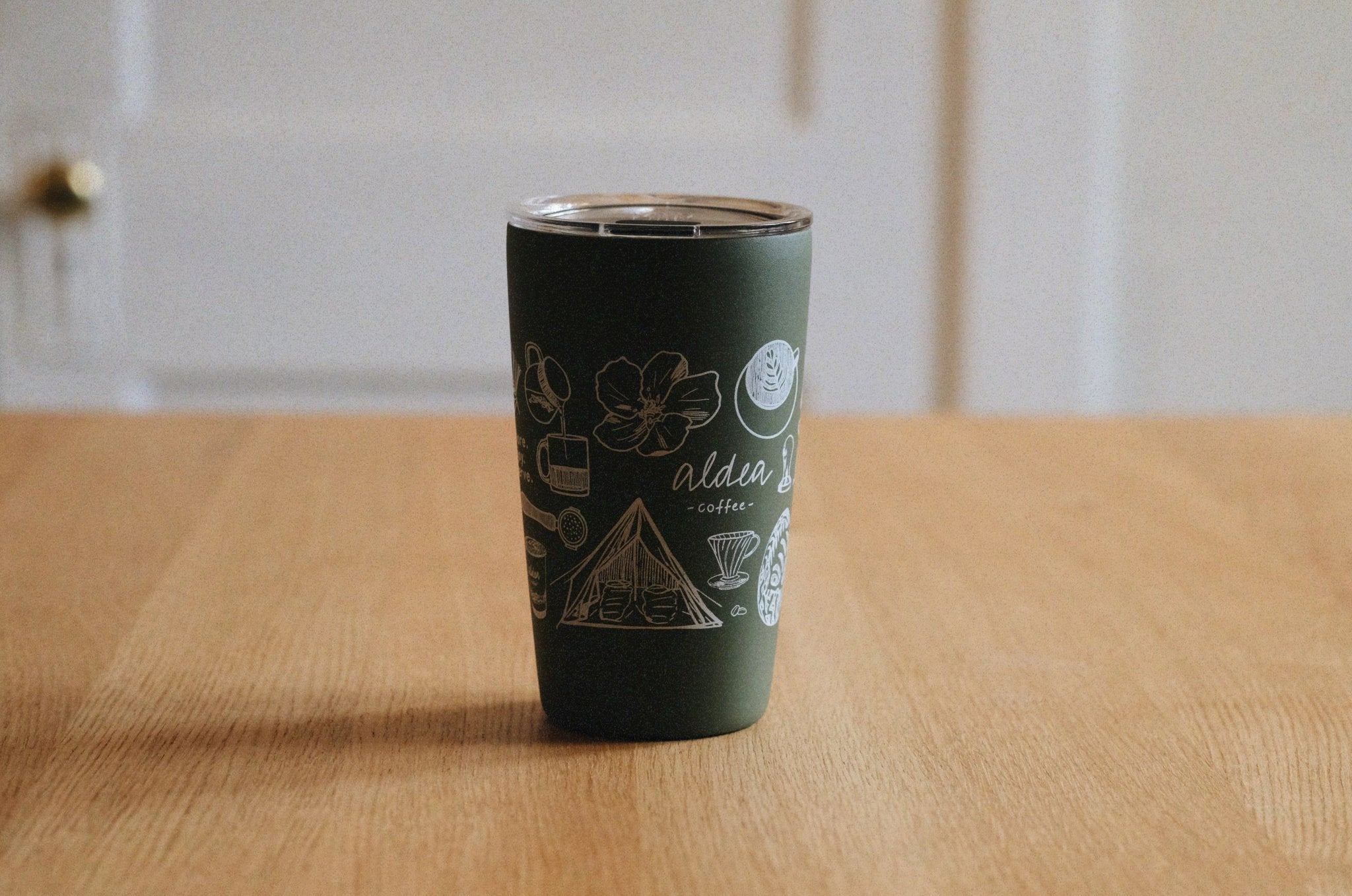 "Explore, Enjoy, Preserve" Miir Tumbler - Aldea Coffee